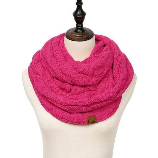 Cable Knit Infinity Scarf - Image 20