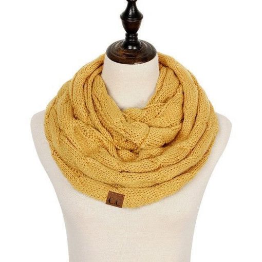 Cable Knit Infinity Scarf - Image 12