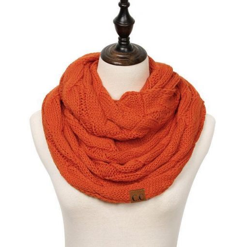 Cable Knit Infinity Scarf - Image 15