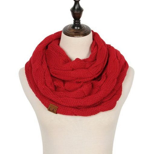 Cable Knit Infinity Scarf - Image 17