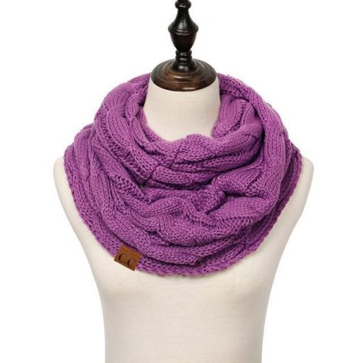 Cable Knit Infinity Scarf - Image 22