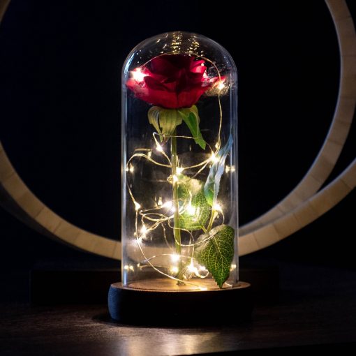 Enchanted Rose Flower Lamp - Image 3