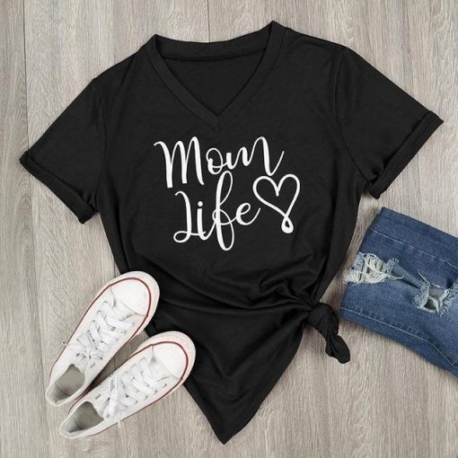 "Mom Life" T-Shirt - Image 3