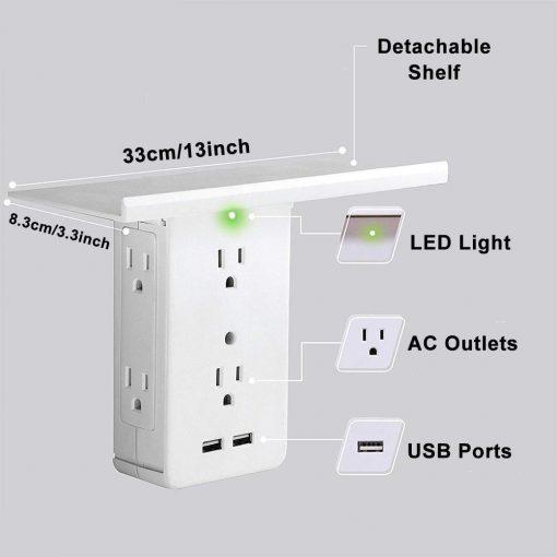 Multi Plug Outlet Extender Rack - Image 2