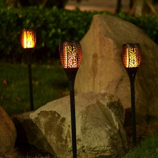 Outdoor Solar Flame Light Torch