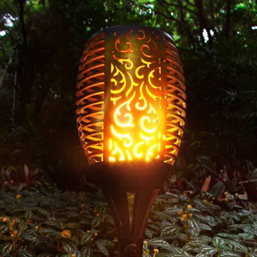 Outdoor Solar Flame Light Torch - Image 2