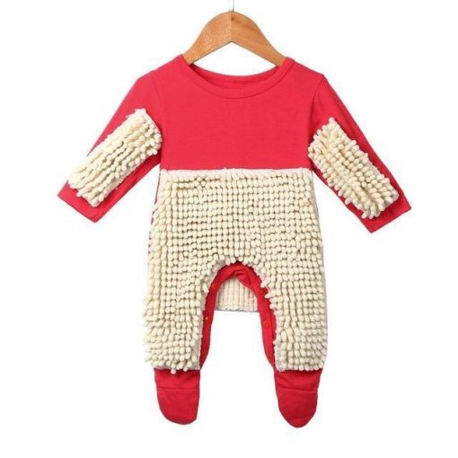 Adorably Funny Baby Romper Mop - Image 2