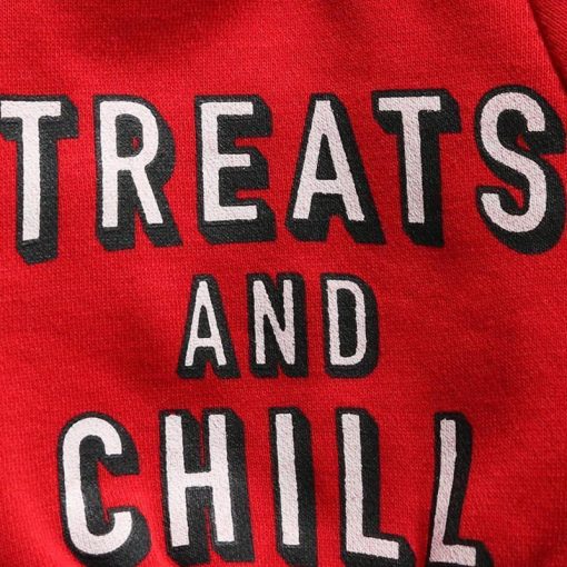 "Treats And Chill" Dog & Cat T-Shirt - Image 7