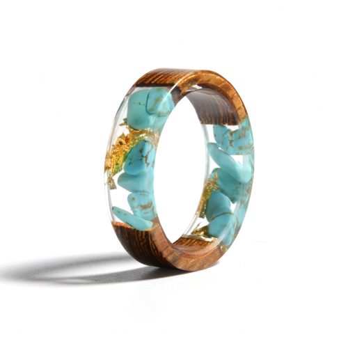 Handmade Wood Resin Ring - Image 15