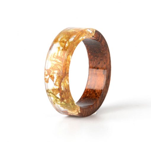 Handmade Wood Resin Ring - Image 16