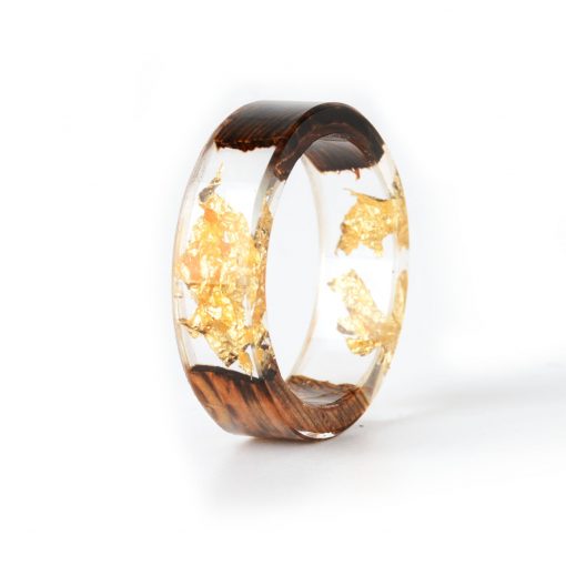 Handmade Wood Resin Ring - Image 10