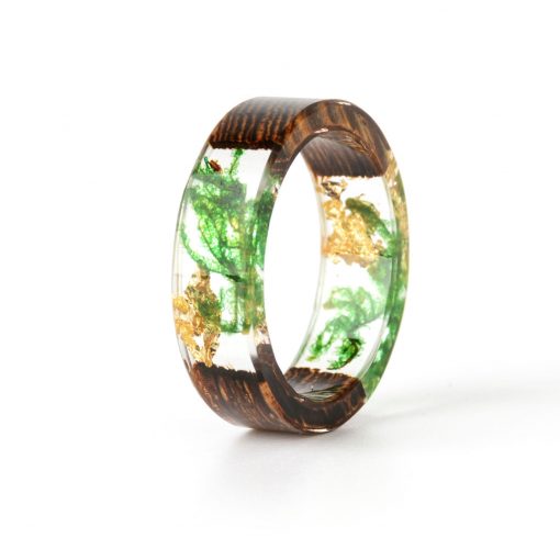 Handmade Wood Resin Ring - Image 14