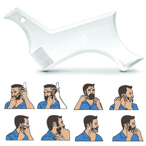 Clear Version - Beard Shaping Tool and Hair Trimmer Guide - Image 2