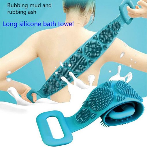 Magic Silicone Bath Body Brush Towel Rubbing