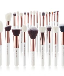 Pearl White / Rose Gold Makeup Brushes set 15-20-25pcs