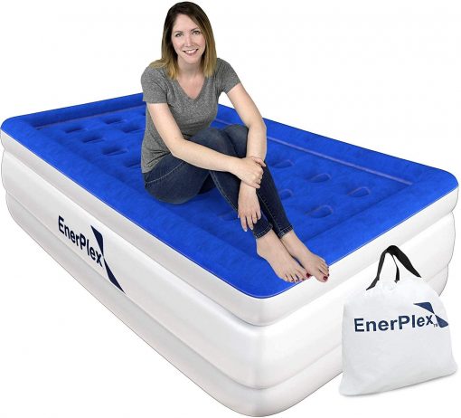 EnerPlex Twin Air Mattress for Camping, Home & Travel