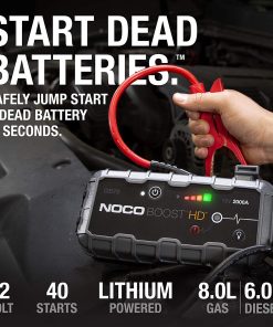 Battery Starter for Car – NOCO Boost HD GB70 2000 Amp 12-Volt UltraSafe Lithium Jump Starter Box