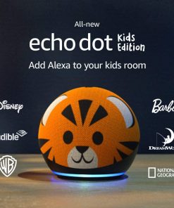 Echo Dot (4th Gen) Kids | Designed for kids, with parental controls
