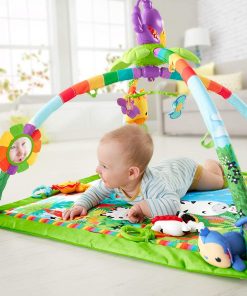 Fisher-Price Rainforest Music and Lights Deluxe Infant Gym – ‎Standard Version