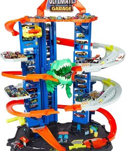 Hot Wheels City Robo T-Rex Ultimate Garage – Gift Idea for Kids