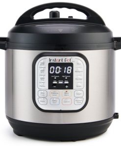 Instant Pot Duo 6-Quart Electric Pressure Cooker, 7-in-1 Yogurt Maker, Food Steamer, Slow Cooker, Rice Cooker & More