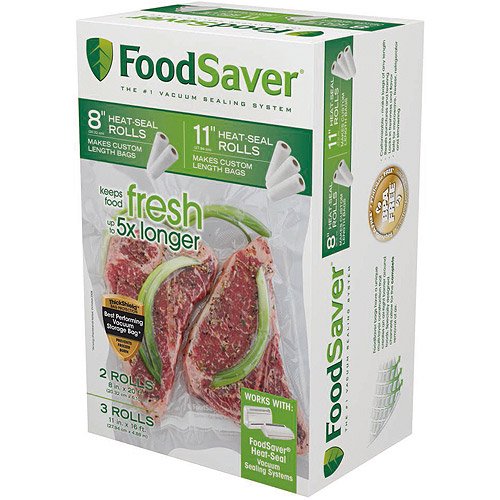 FoodSaver Vacuum Heat-seal Rolls Combo Pack