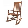 Mainstays Outdoor Wood Porch Rocking Chair - Natural