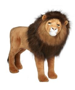 Standing Lion Lifelike Stuffed Animal