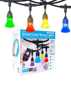 Atomi Smart LED Color String Lights – 36 Feet