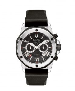 Bulova Marine Star Chronograph Men's Silicone Strap Watch