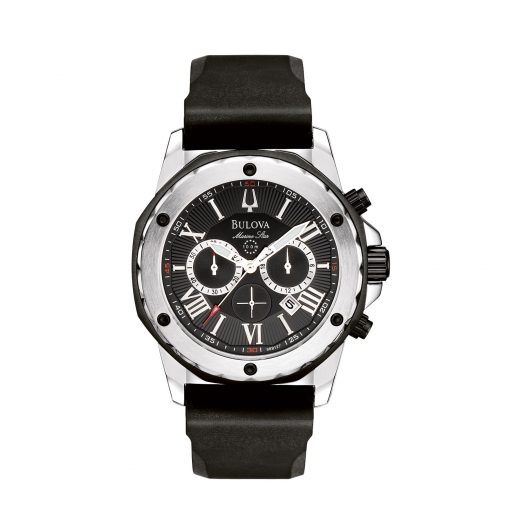 Bulova Men's Marine Star Chronograph Strap Watch
