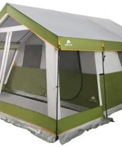 Ozark Trail 8-Person 7′ Center Height Family Cabin Tent with Screen Porch