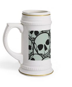 Skull Heads Beer Stein Mug