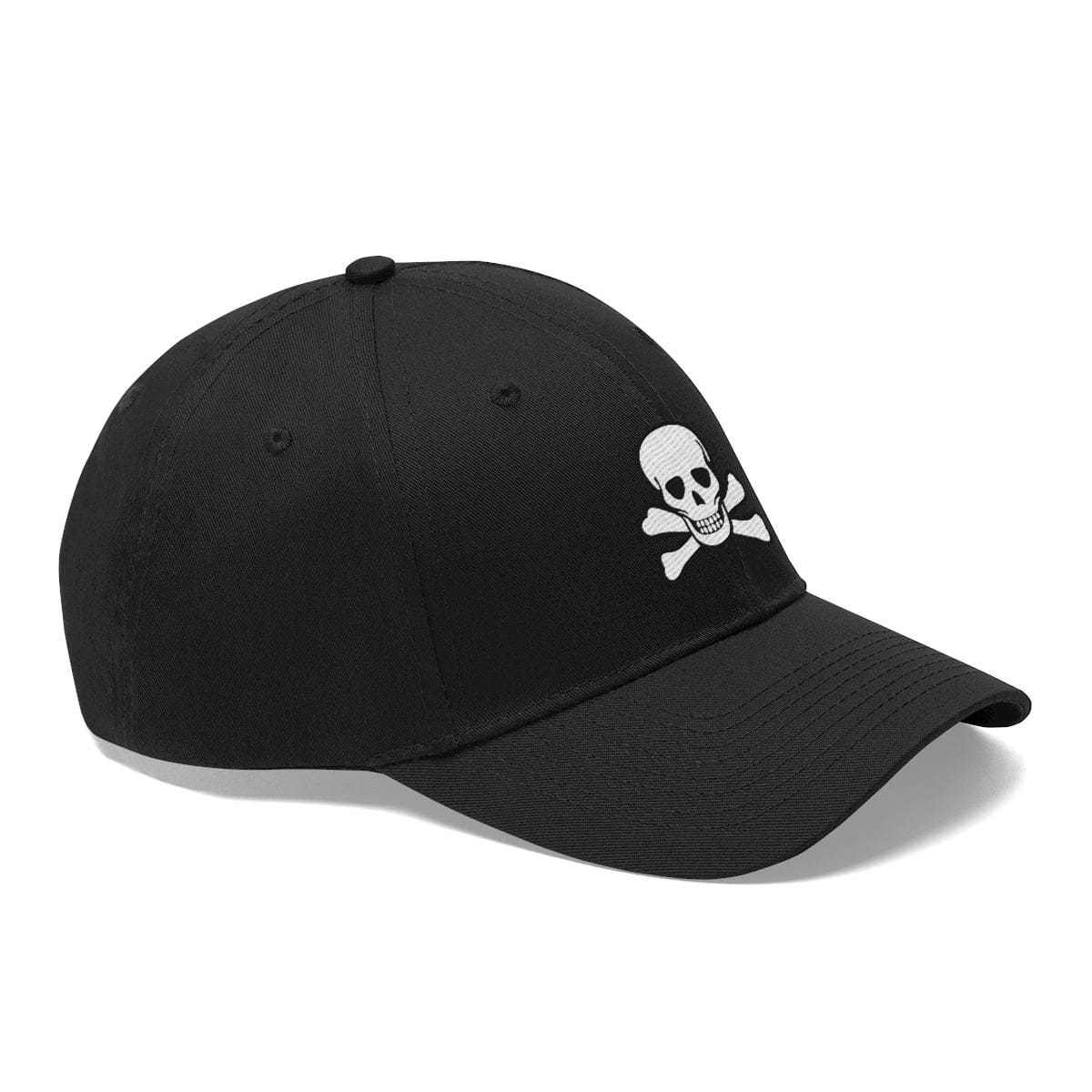 Skull & Crossbones Unisex Adjustable Twill Hat 8 Colors
