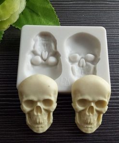 Skeleton Head Skull Silicone Chocolate or Candy Molds