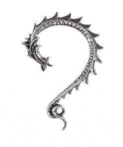 Rune Incribed Viking Dragon Earwrap