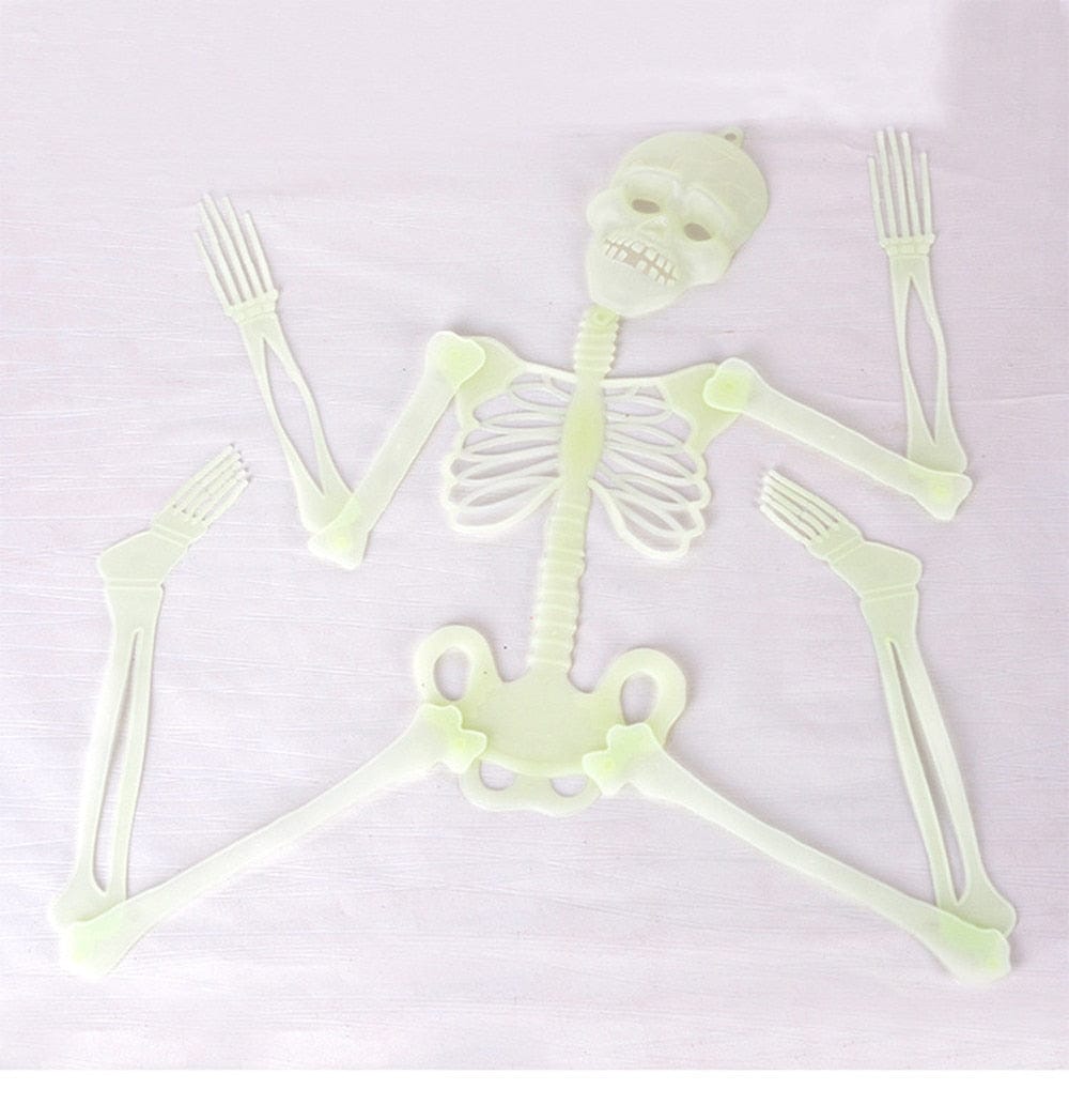 32cm Luminous Skull Skeleton Body Halloween