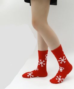 Skull & Snowflake Christmas Socks