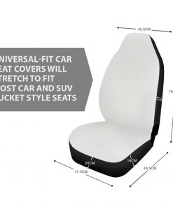 Sugar Skull Fashion Design Slip-Resistant Car Seat Covers Steering Wheel & Seat Belt Pads