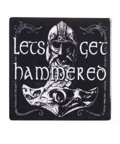 Let’s Get Hammered Ceramic Coaster