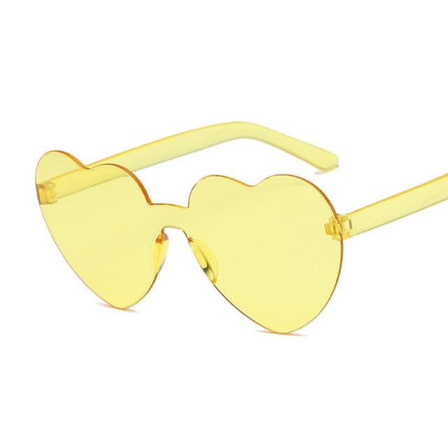 Love Heart Fashion Retro Sun Glasses 12 Colors