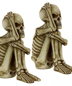 Mr. Bone Jangles Skeleton Statues Set of Two For Your Home or Office