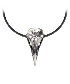Helm of Awe Ravens Skull Necklace