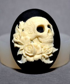 Skull Fowers Silicone Cake Decoration Molds