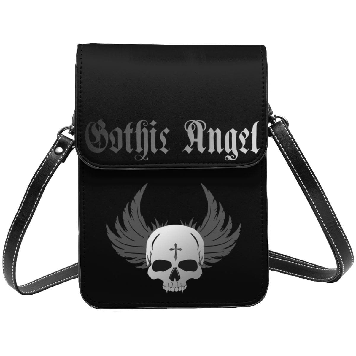 Skull Angel Wings Gothic Shoulder Bag