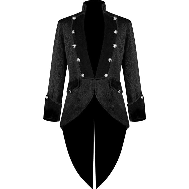 Men’s Medieval Victorian Tuxedo Gothic Steampunk Coat