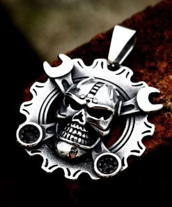 Skull Tools Stainless Steel Pendant
