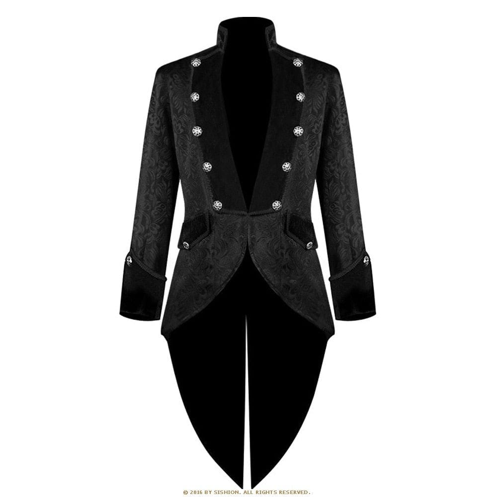 Men’s Medieval Victorian Tuxedo Gothic Steampunk Coat
