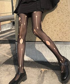 Hollow Out Tights Fishnet Stockings