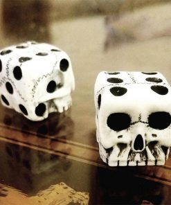 Skull Bone Six Sided Novelty Dice